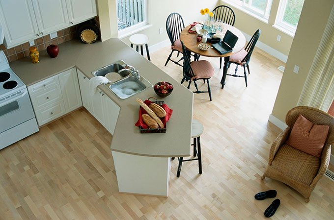 vista aerea de cocina