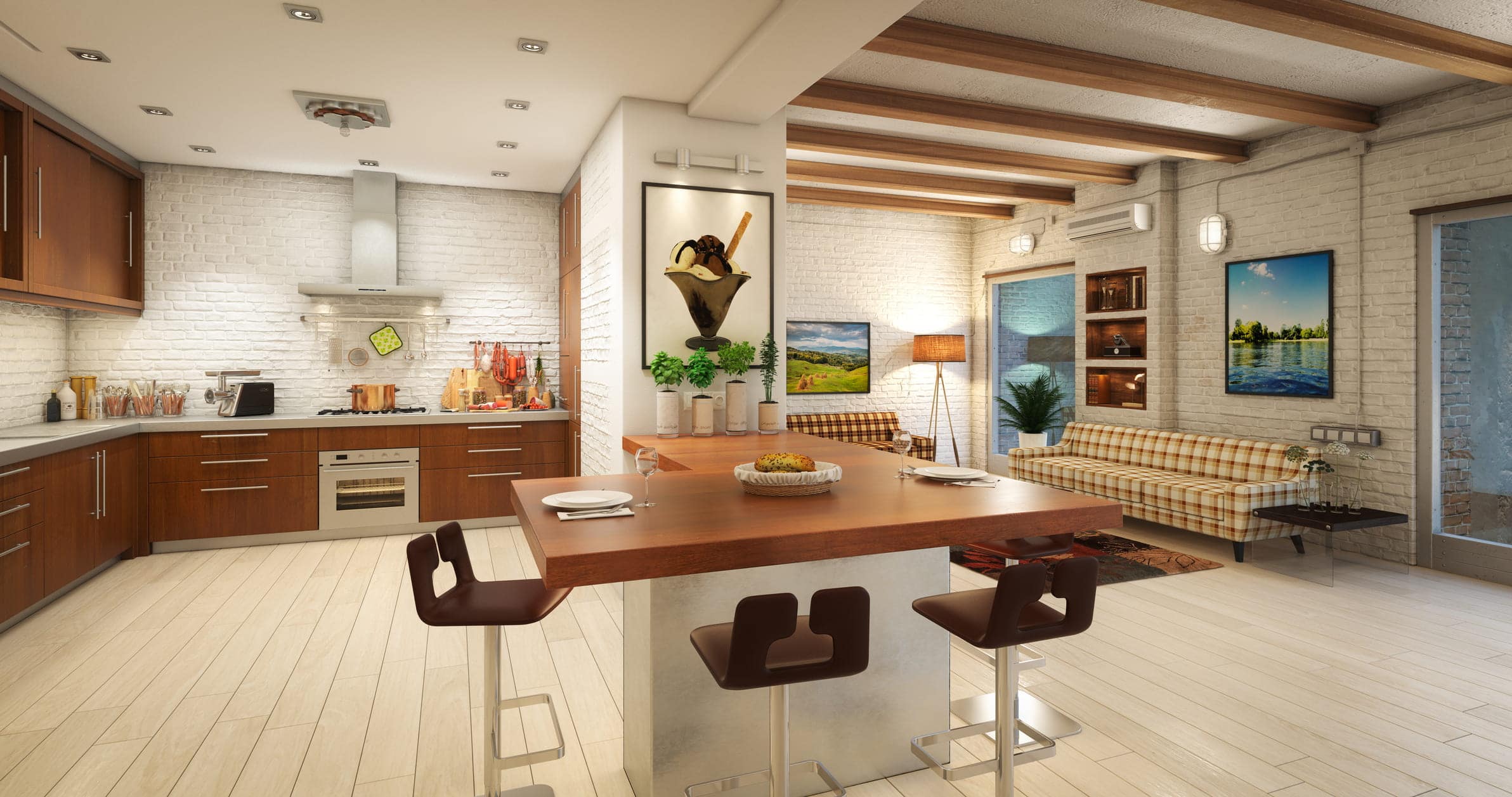 cocinas-rusticas (1) Ideas de cocinas rústicas