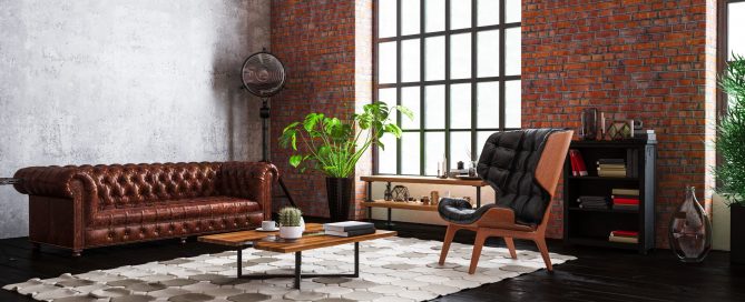 Decoración de estilo industrial