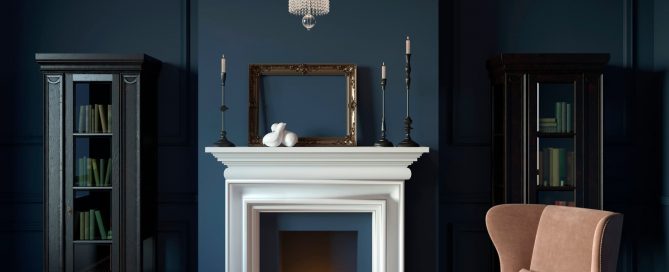 Salones con chimeneas ideas