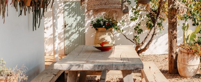 5 ideas para crear un comedor exterior